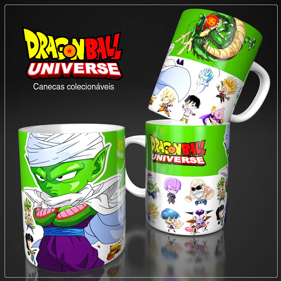 Coleção Dragon Ball Universe - Sublimação 5