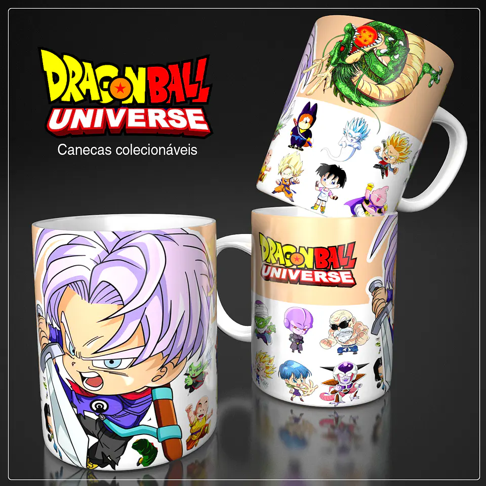 Coleção Dragon Ball Universe - Sublimação 6