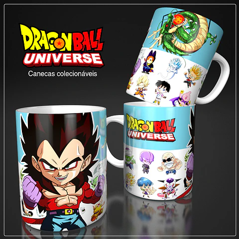 Coleção Dragon Ball Universe - Sublimação