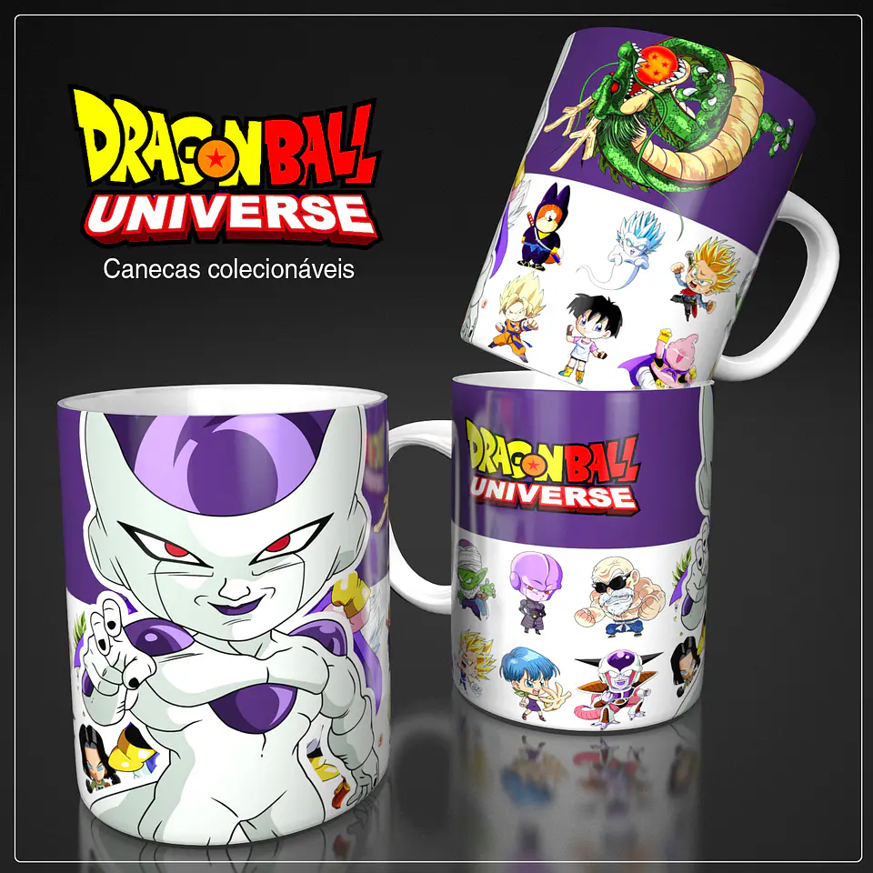 Coleção Dragon Ball Universe - Sublimação 7