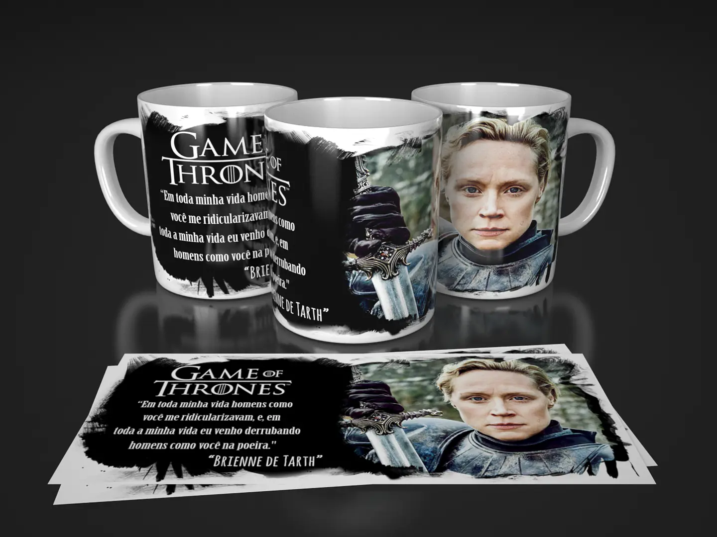 Coleção Game of Thrones - Sublimação 1