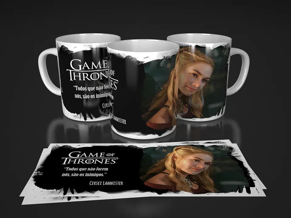 Coleção Game of Thrones - Sublimação 2