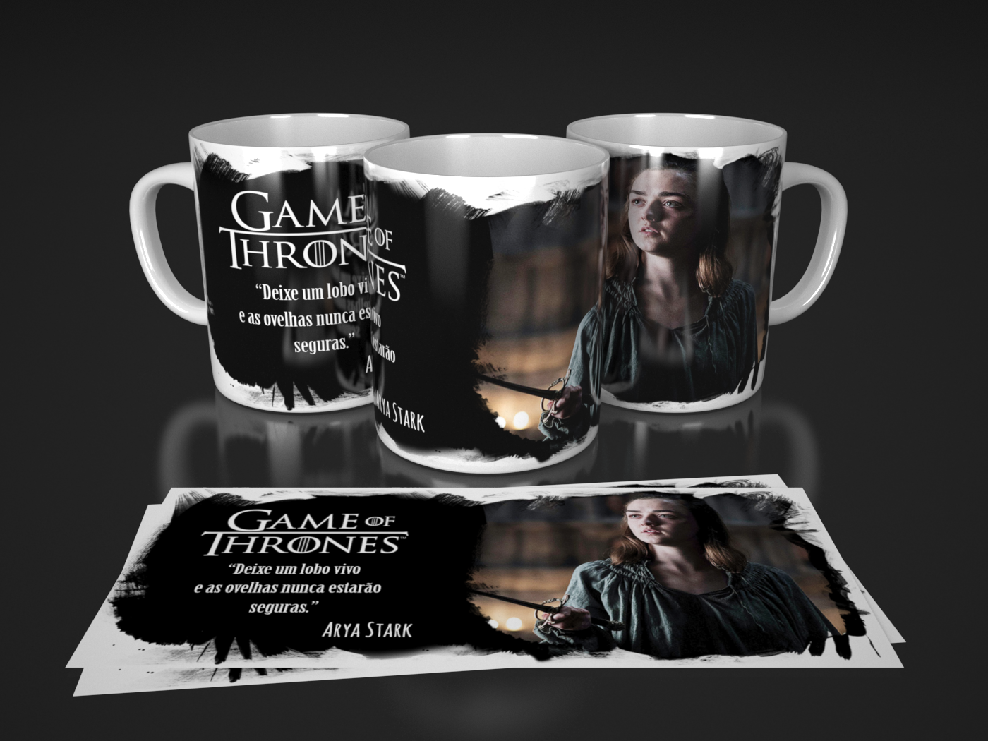 Coleção Game of Thrones - Sublimação 3