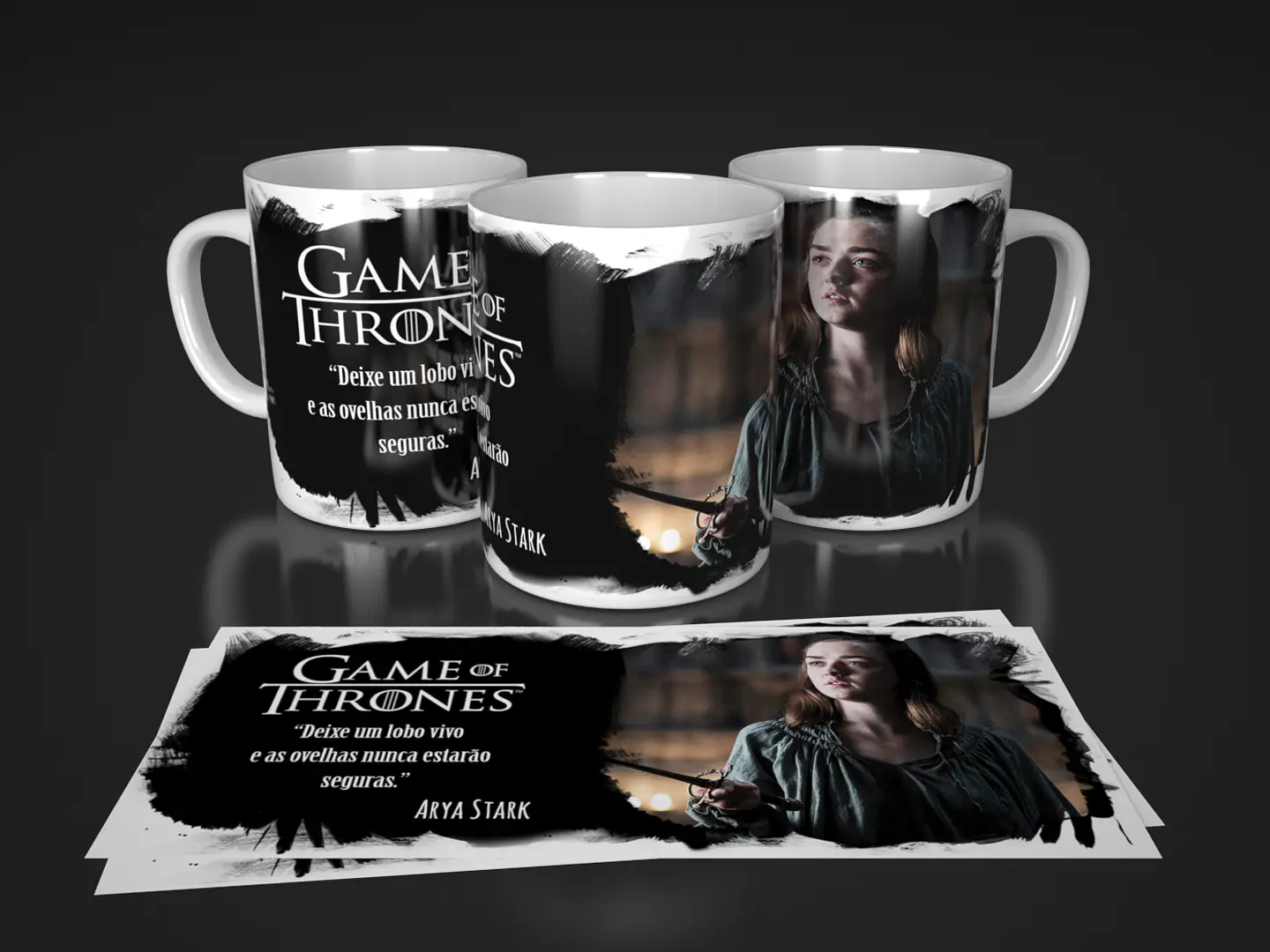 Coleção Game of Thrones - Sublimação 3