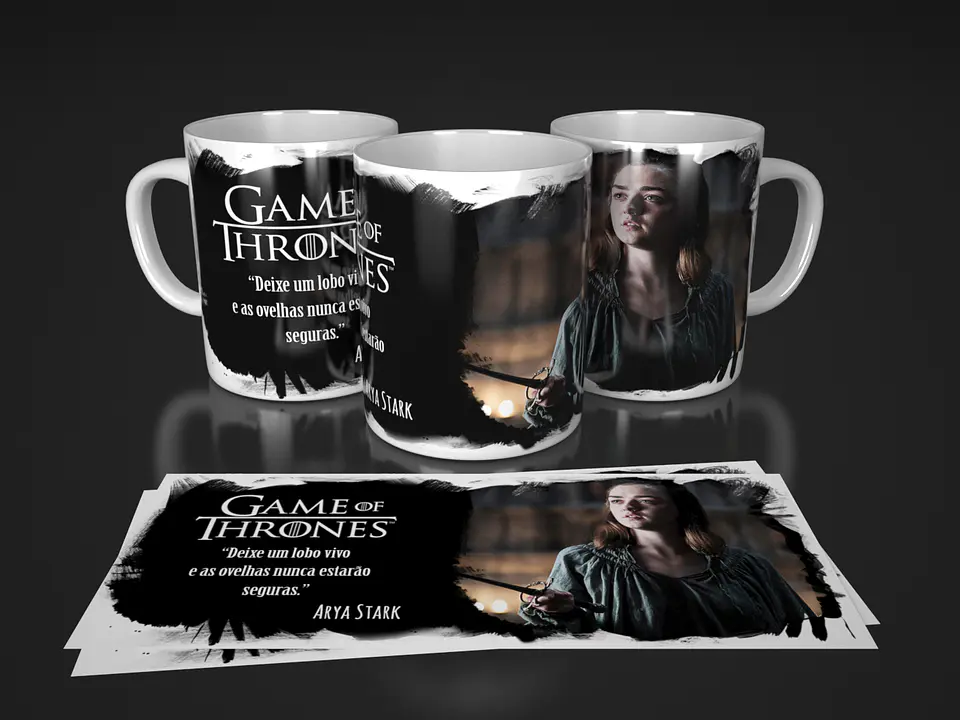 Coleção Game of Thrones - Sublimação 3
