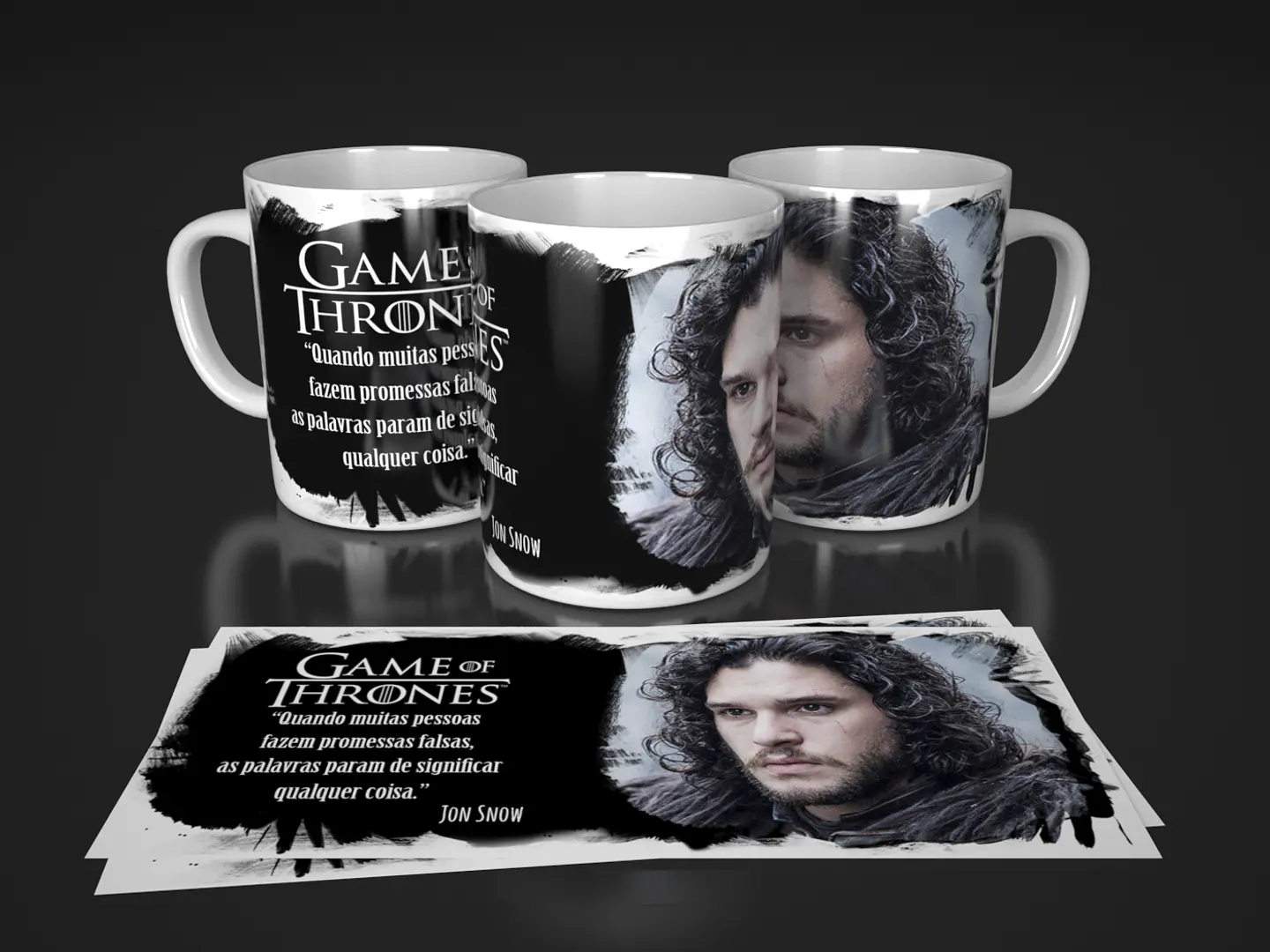 Coleção Game of Thrones - Sublimação 7