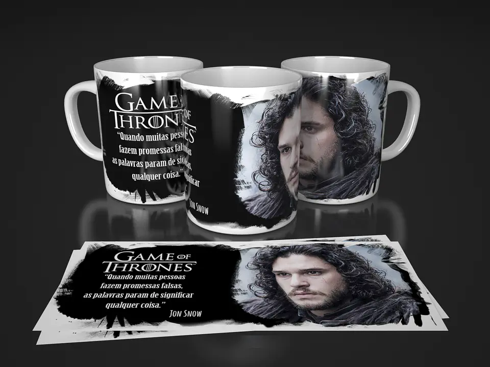 Coleção Game of Thrones - Sublimação 7