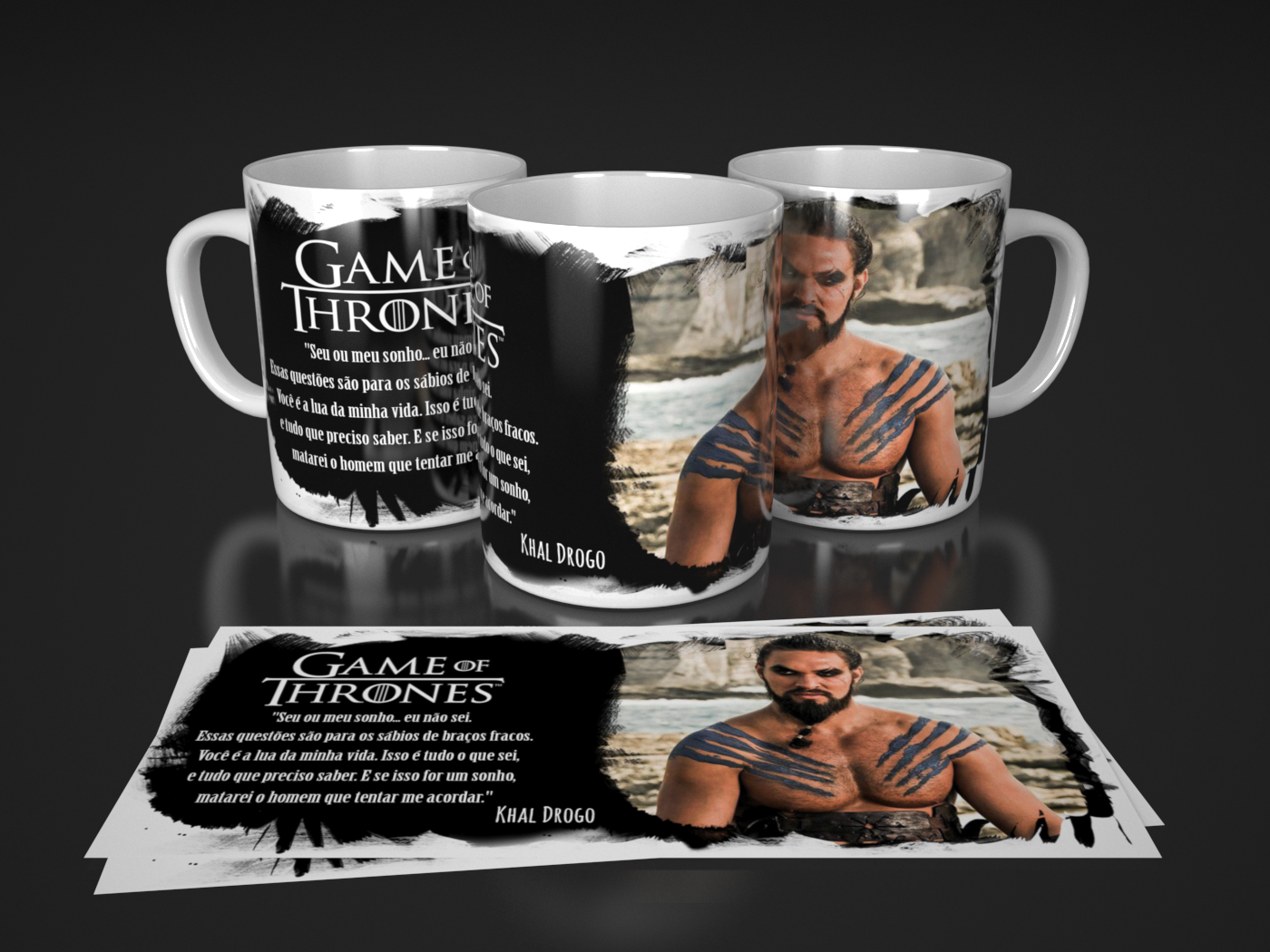 Coleção Game of Thrones - Sublimação 8