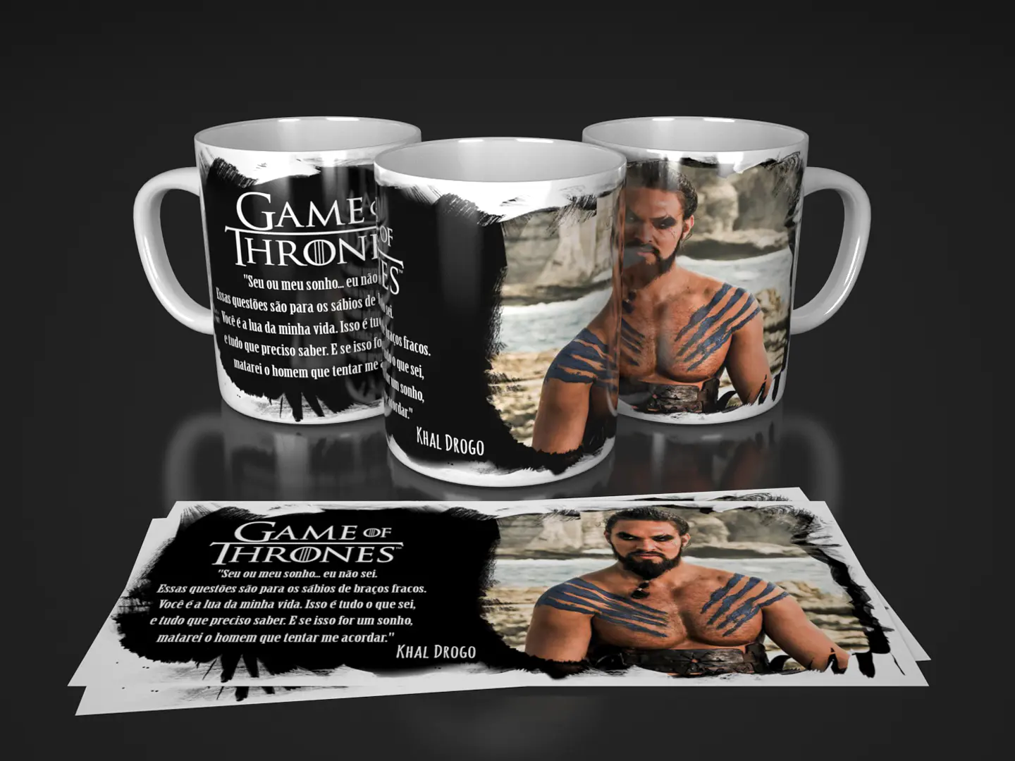 Coleção Game of Thrones - Sublimação 8