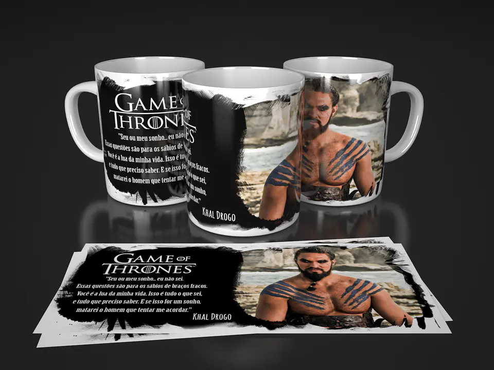 Coleção Game of Thrones - Sublimação 8