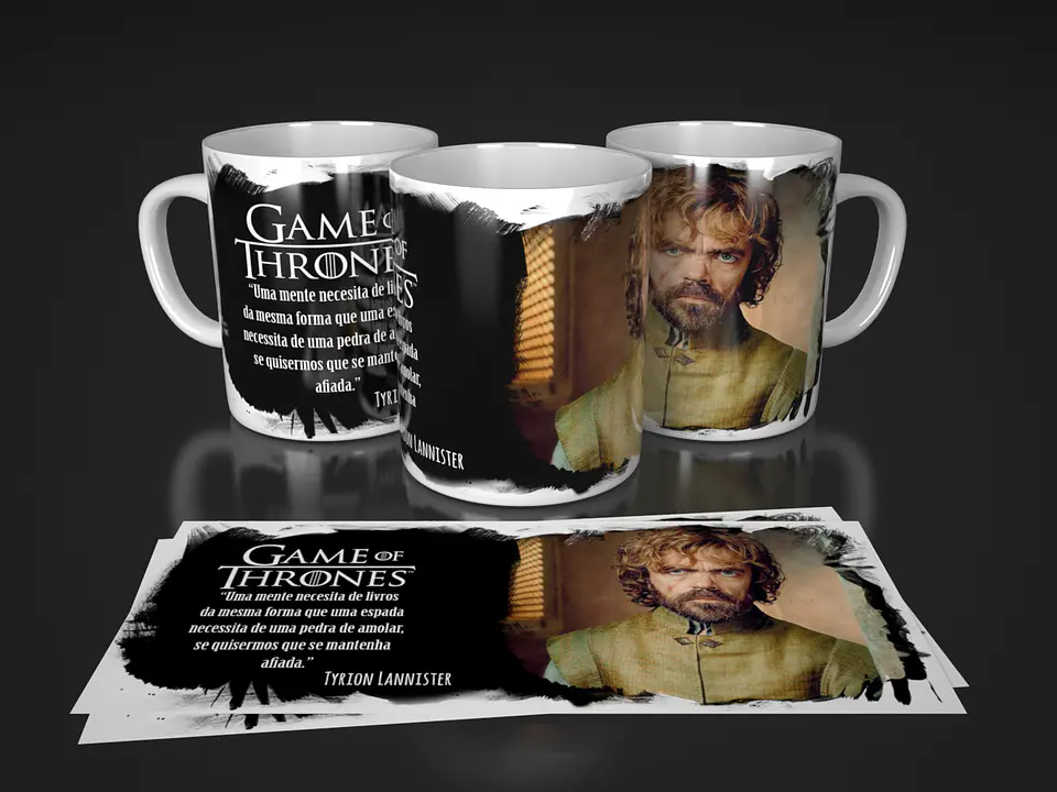 Coleção Game of Thrones - Sublimação 13