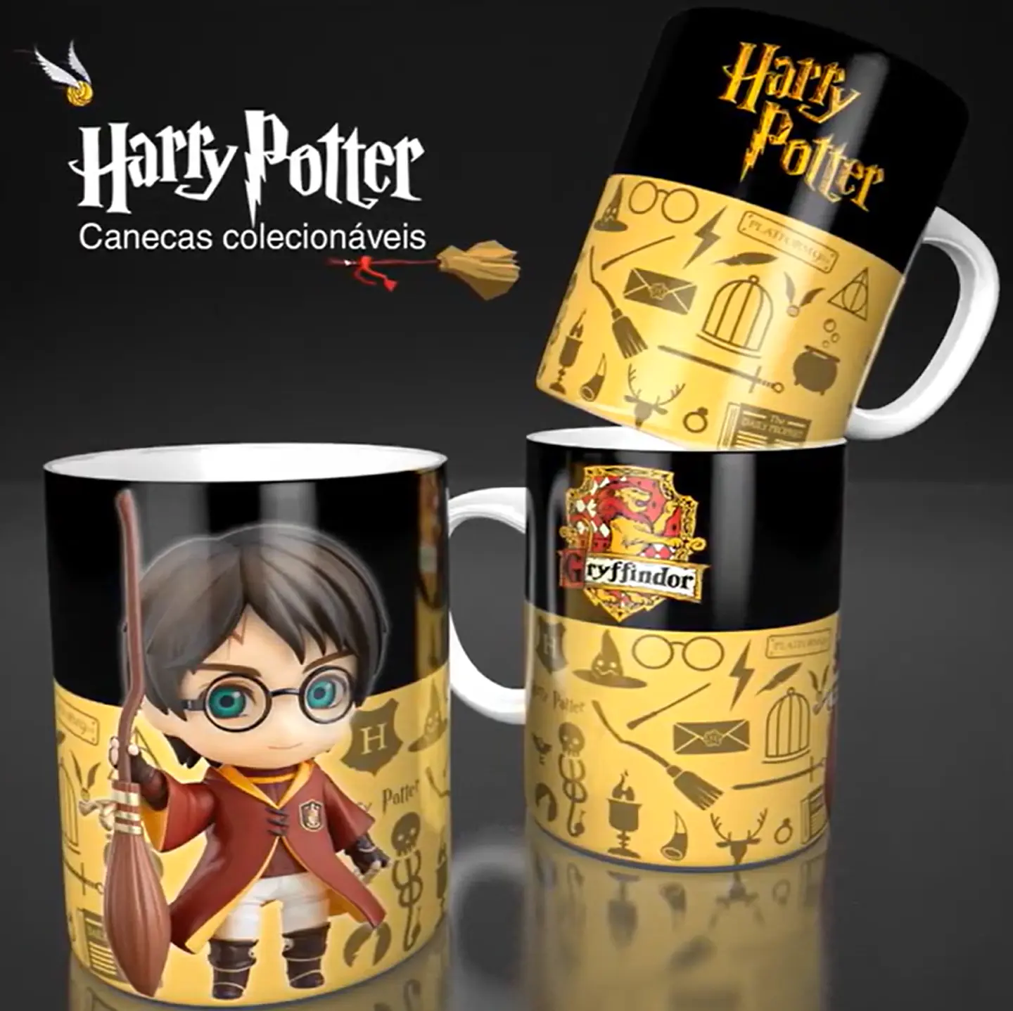 Coleção Harry Potter - Sublimação 1