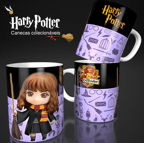 Coleção Harry Potter - Sublimação