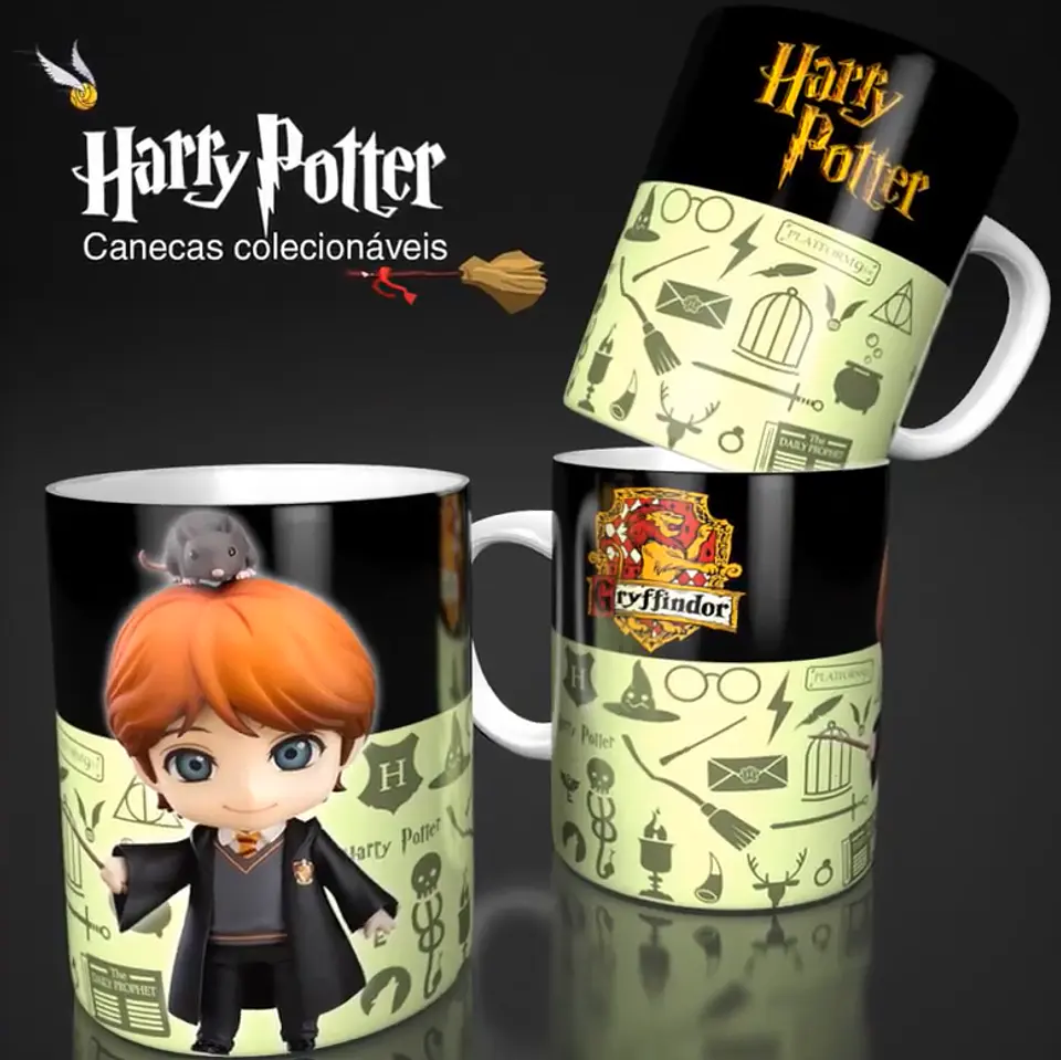 Coleção Harry Potter - Sublimação 3