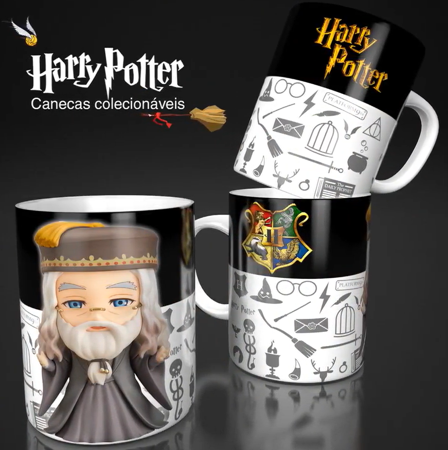 Coleção Harry Potter - Sublimação 4