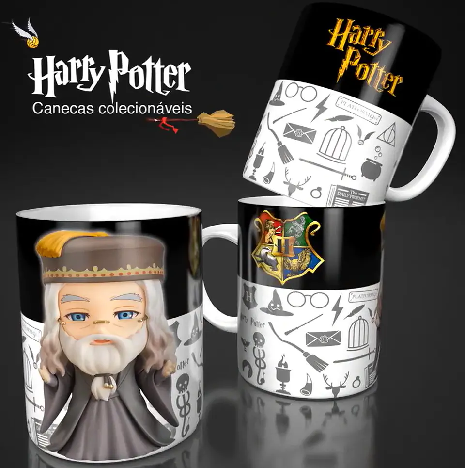 Coleção Harry Potter - Sublimação 4