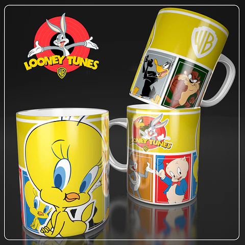 Coleção Looney Tunes - Sublimação