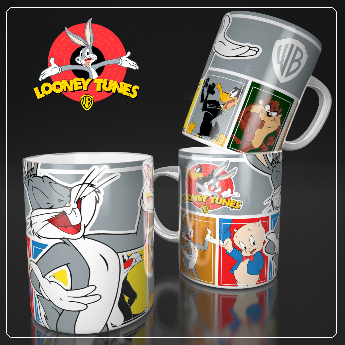 Coleção Looney Tunes - Sublimação 2