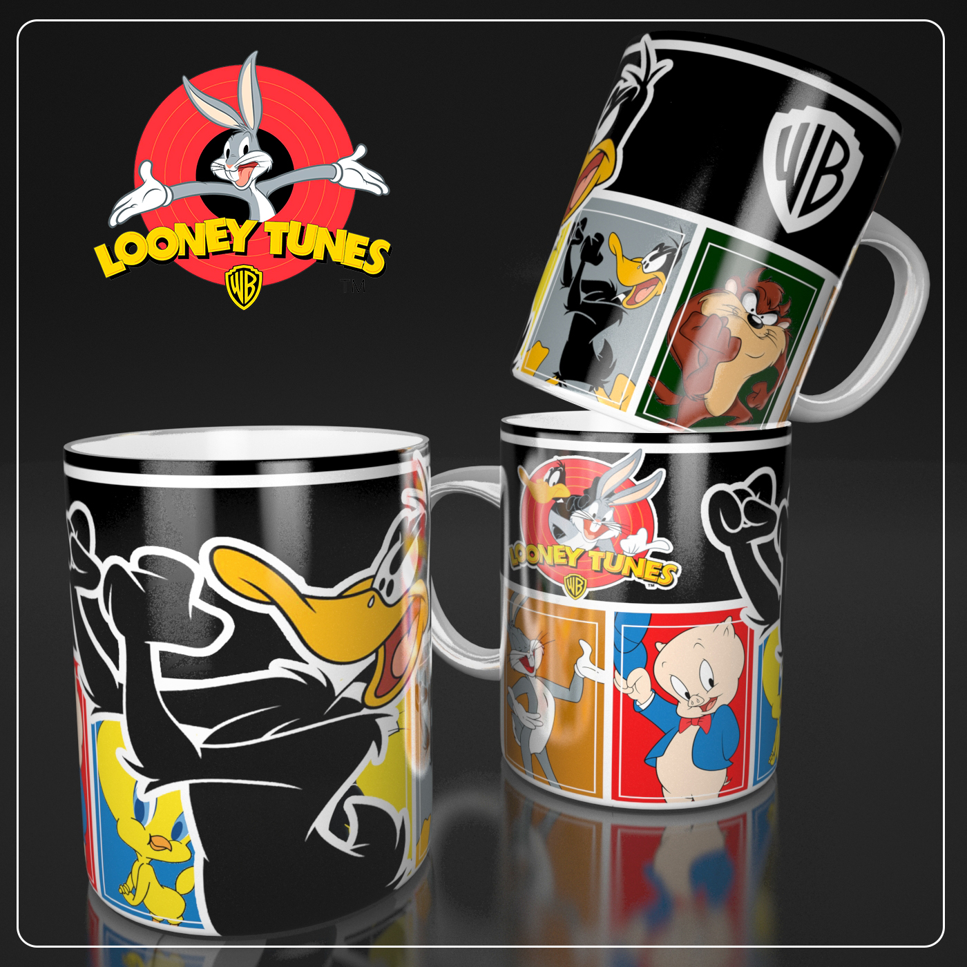 Coleção Looney Tunes - Sublimação 3