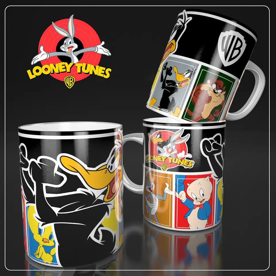Coleção Looney Tunes - Sublimação 3
