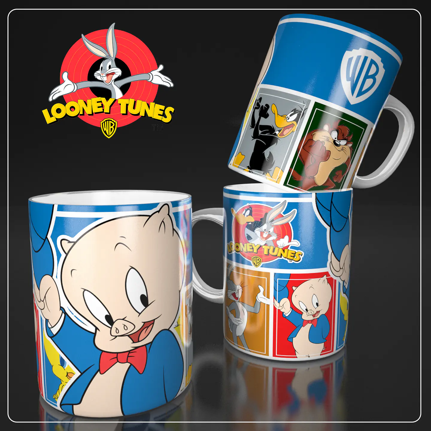 Coleção Looney Tunes - Sublimação 4