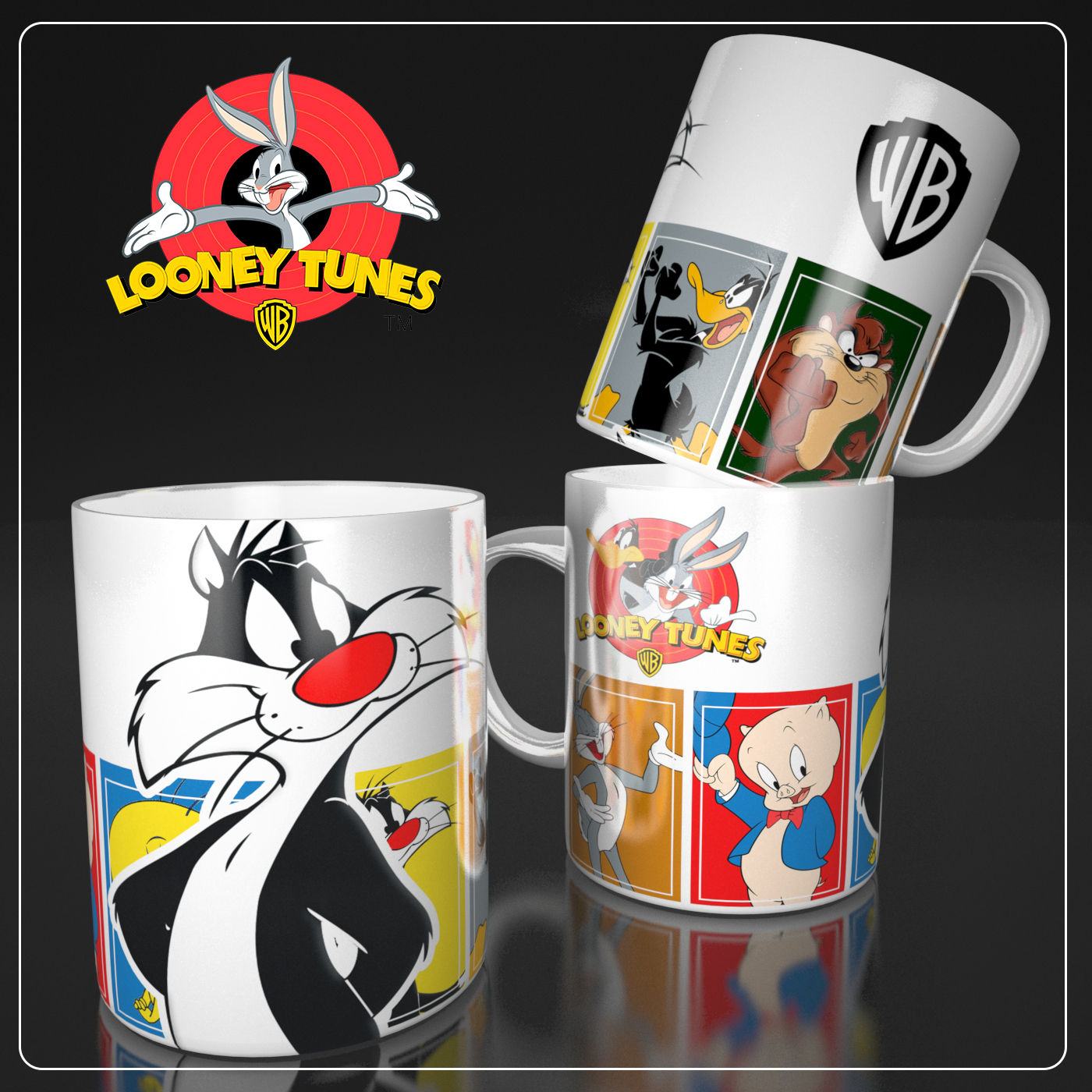 Coleção Looney Tunes - Sublimação 5