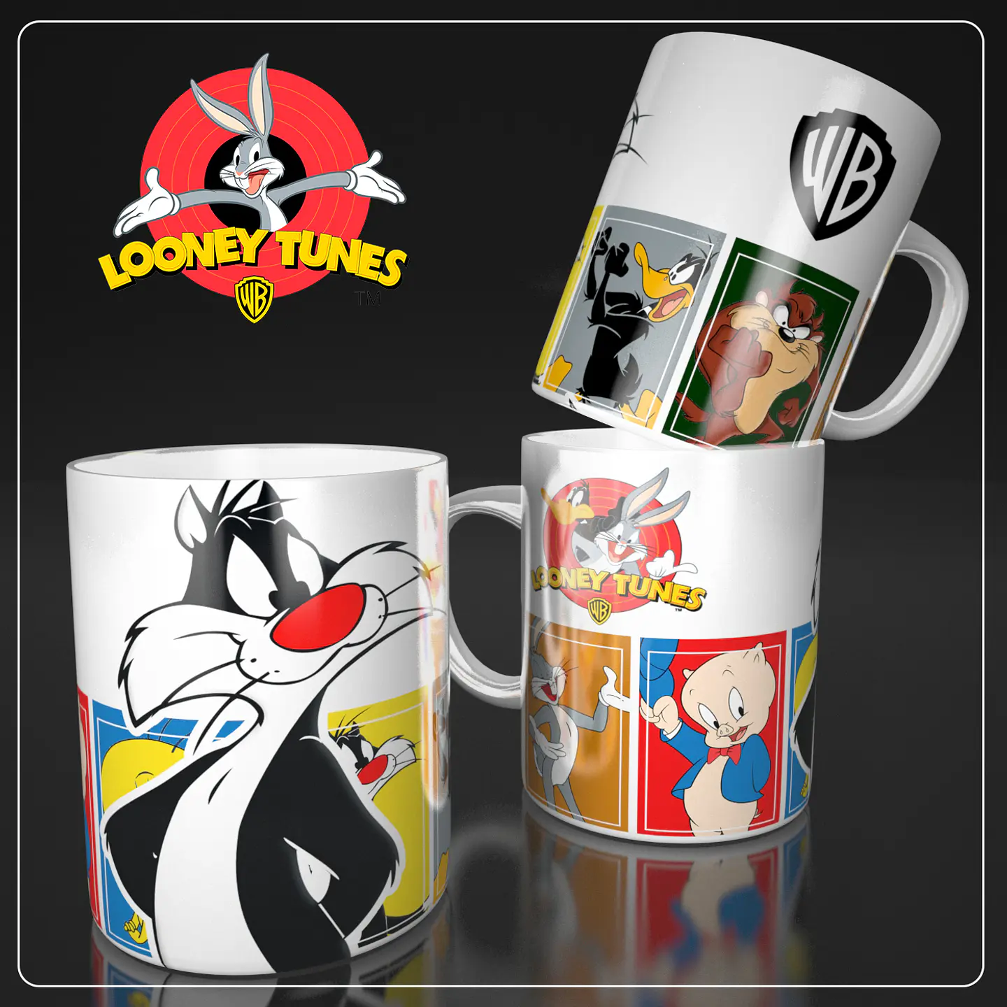 Coleção Looney Tunes - Sublimação 5