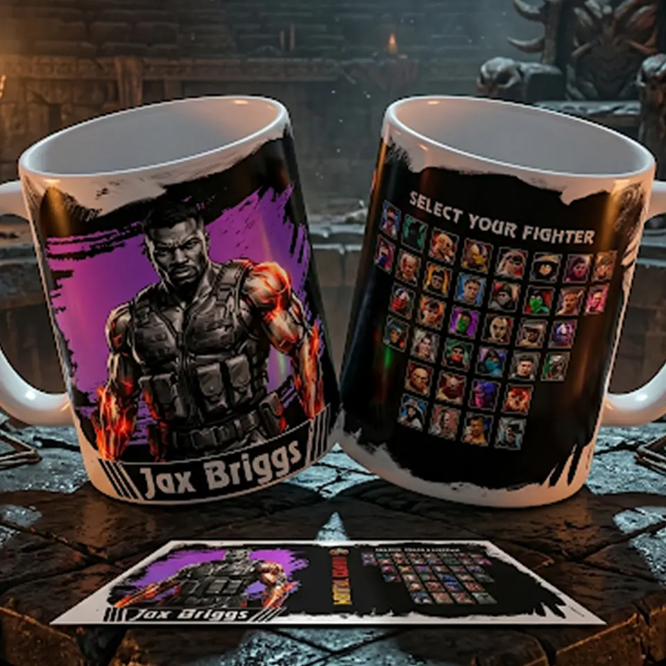 Coleção Mortal Kombat - Sublimação 5