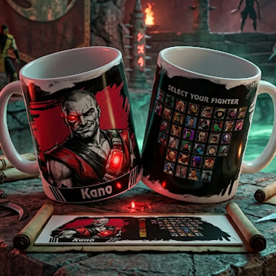 Coleção Mortal Kombat - Sublimação 7