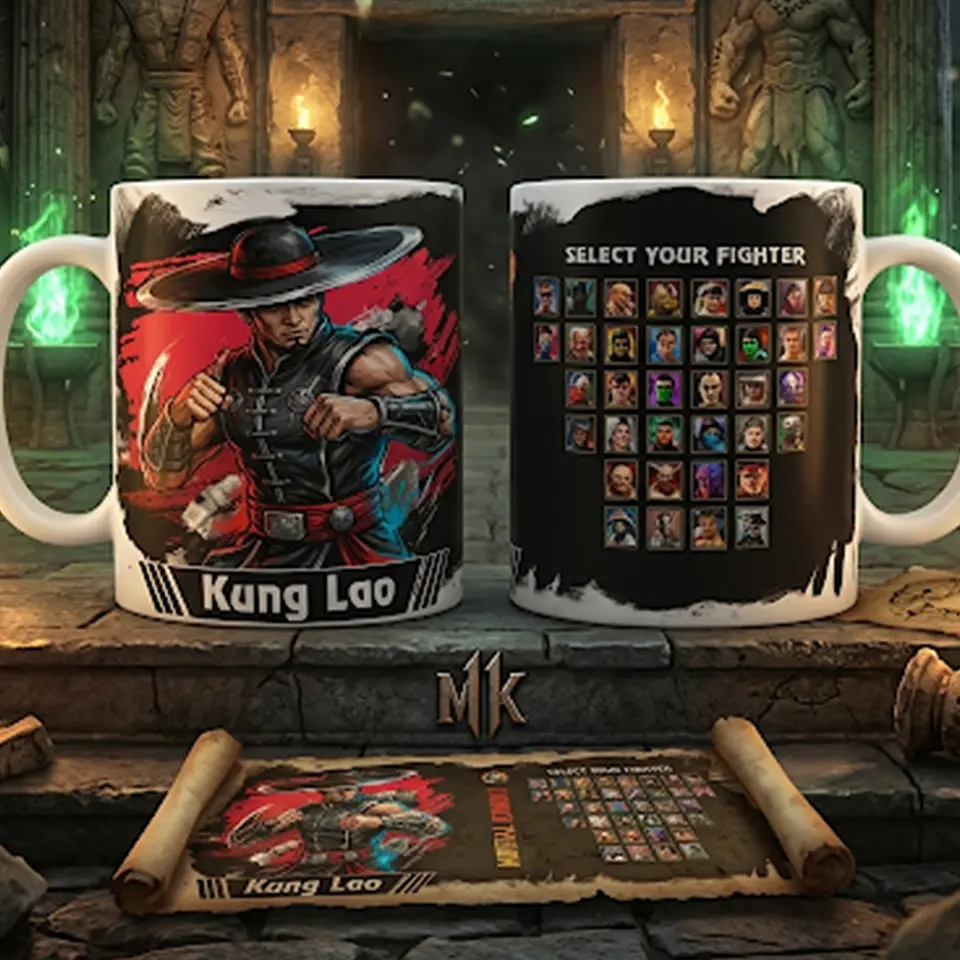 Coleção Mortal Kombat - Sublimação 8