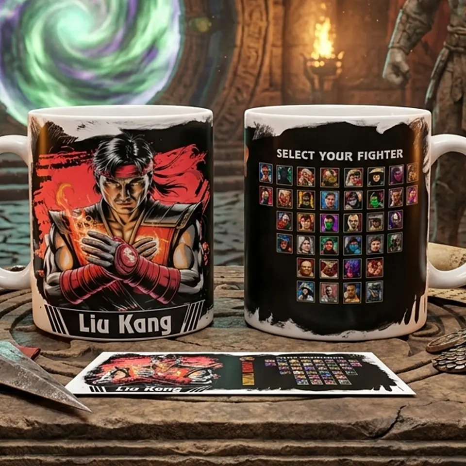 Coleção Mortal Kombat - Sublimação 9