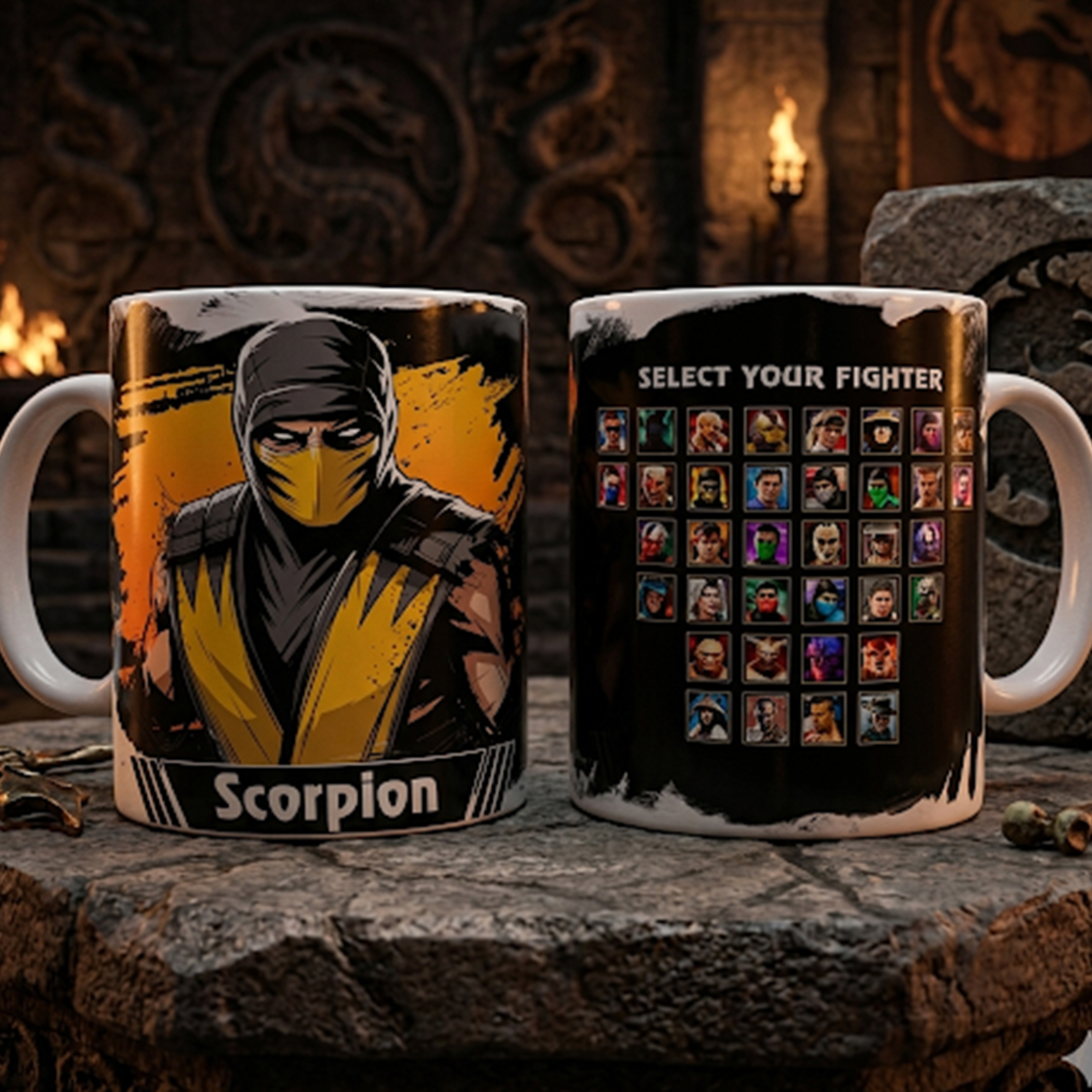 Coleção Mortal Kombat - Sublimação 13
