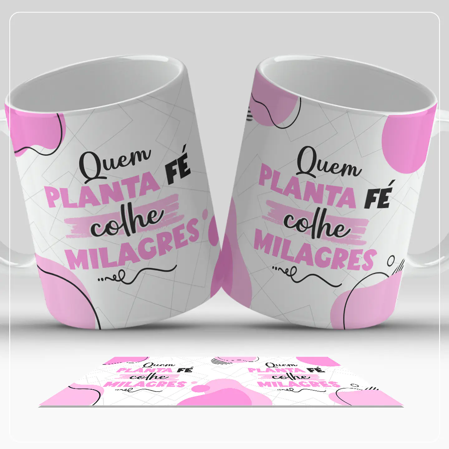 Frases Evangélicas (Canecas) - Sublimação 5
