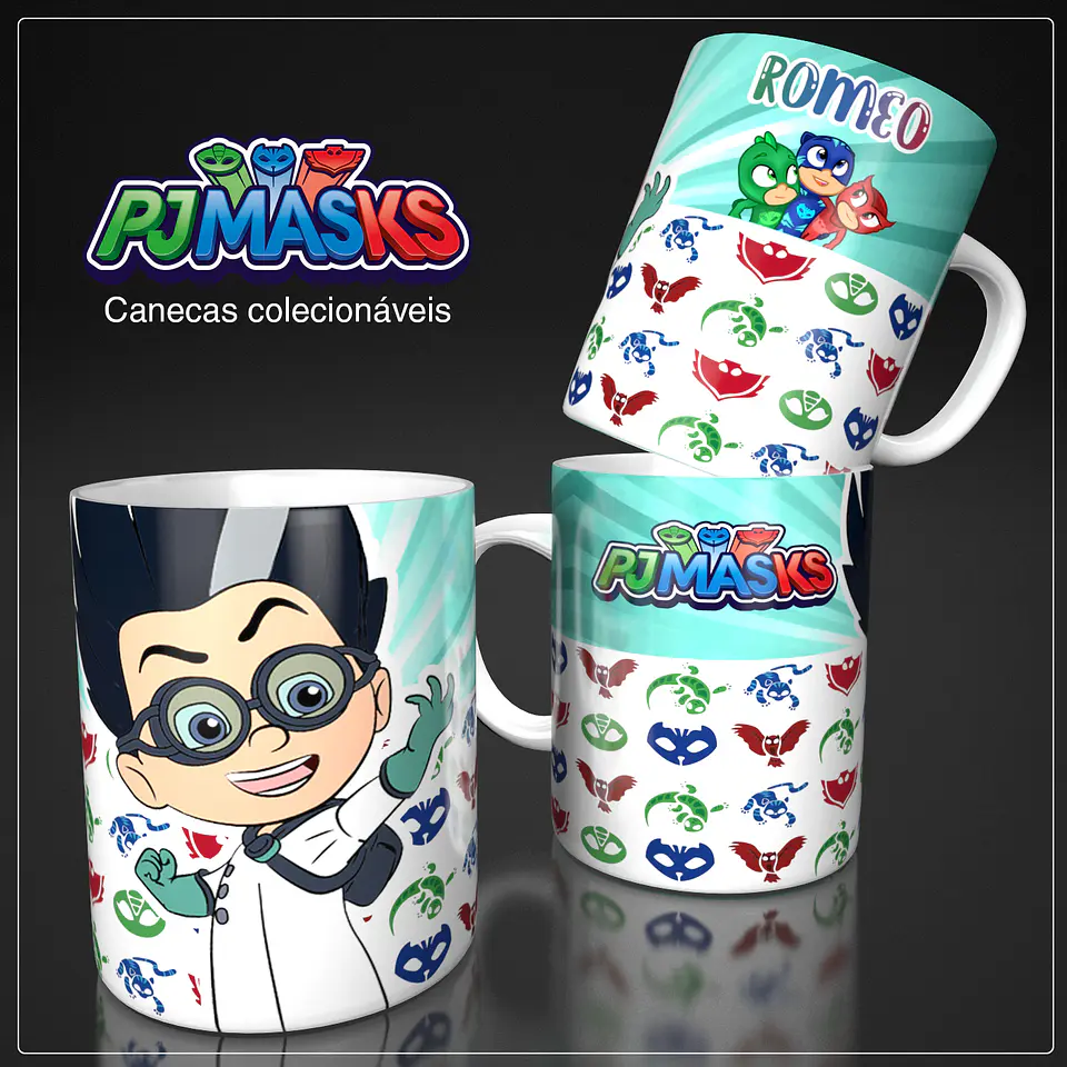 Coleção Pj Masks - Sublimação 6