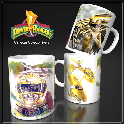 Coleção Power Rangers - Sublimação