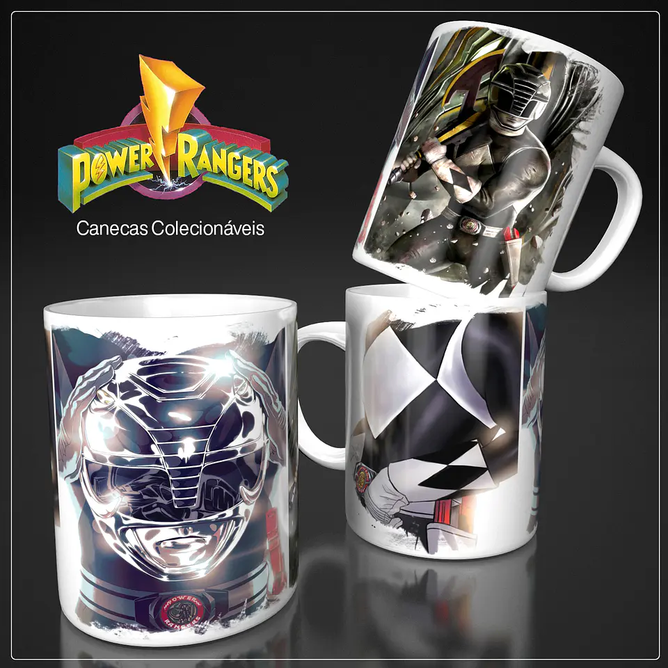 Coleção Power Rangers - Sublimação 5