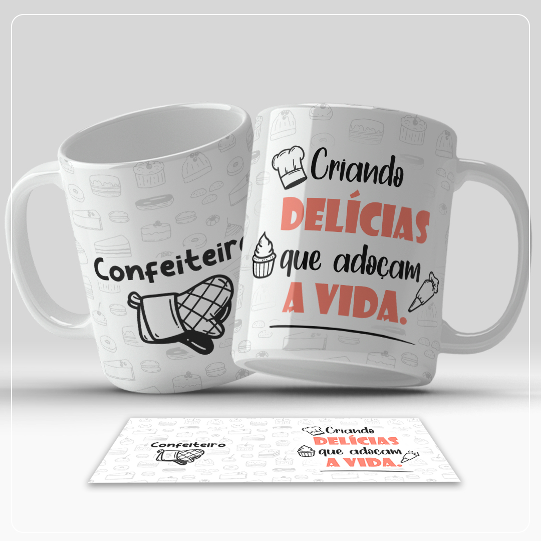 Pack Profissões - Sublimação 4