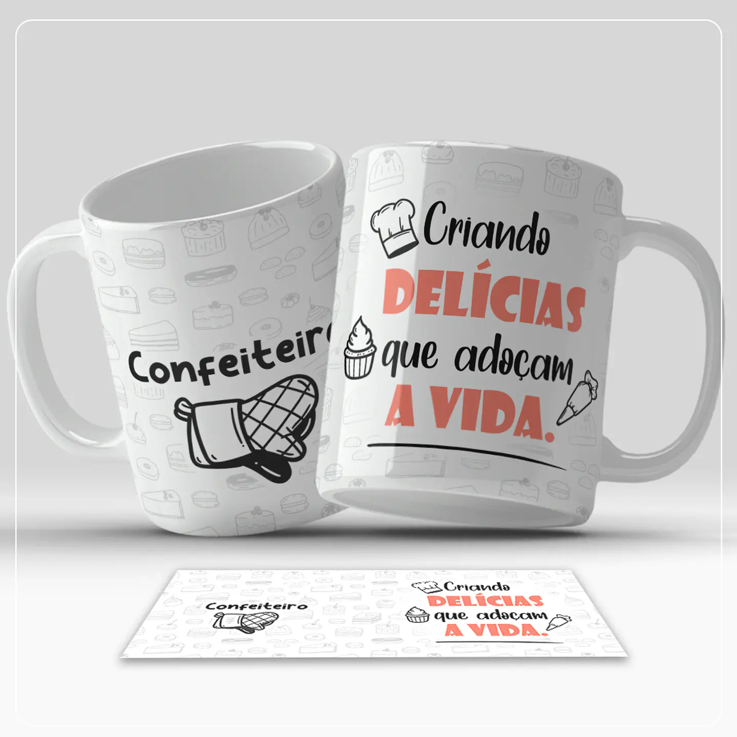 Pack Profissões - Sublimação 4