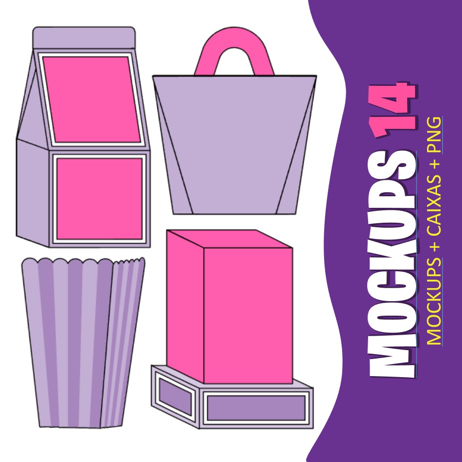 Super Combo 25 Mockups + Moldes - Arquivos de Corte 19