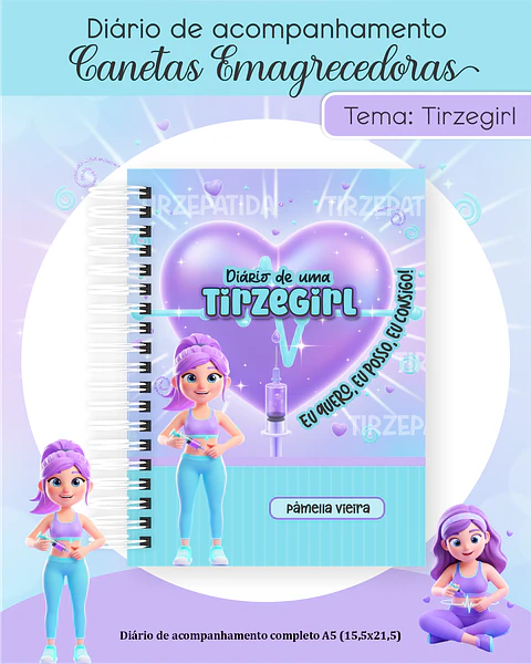 Diário de Acompanhamento Canetas Emagrecedoras