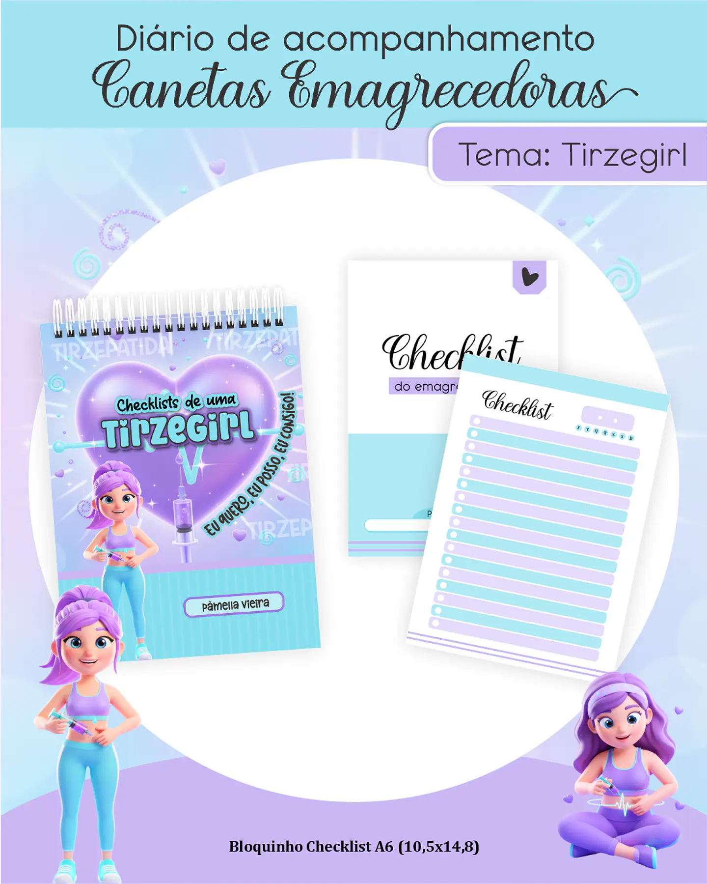 Diário de Acompanhamento Canetas Emagrecedoras 4