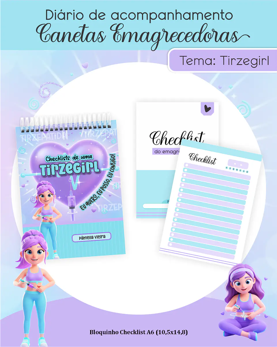 Diário de Acompanhamento Canetas Emagrecedoras 4