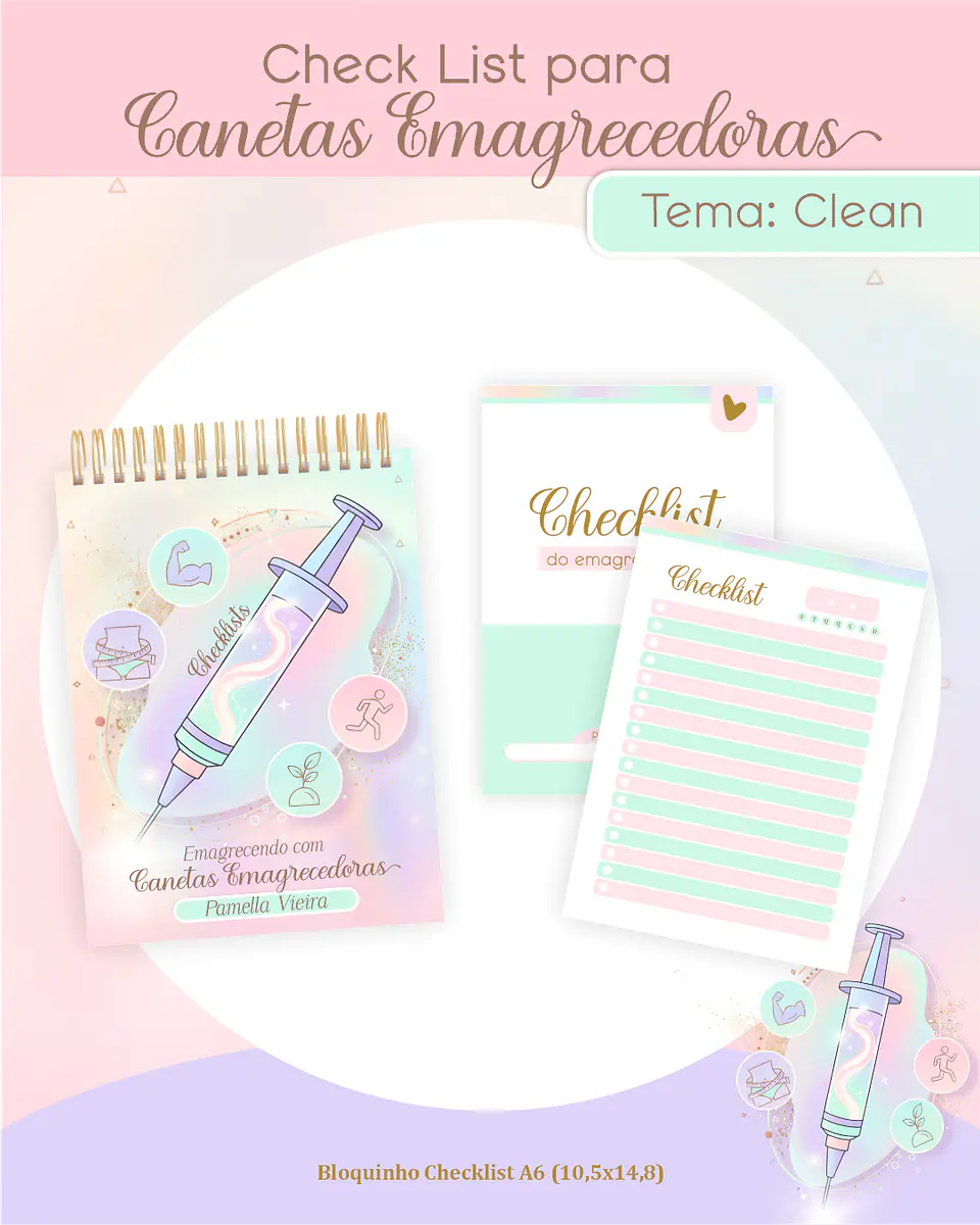 Diário de Acompanhamento Canetas Emagrecedoras 4