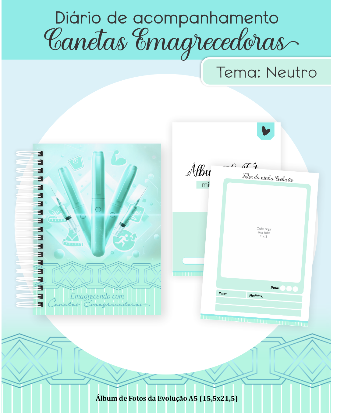 Diário de Acompanhamento Canetas Emagrecedoras 5