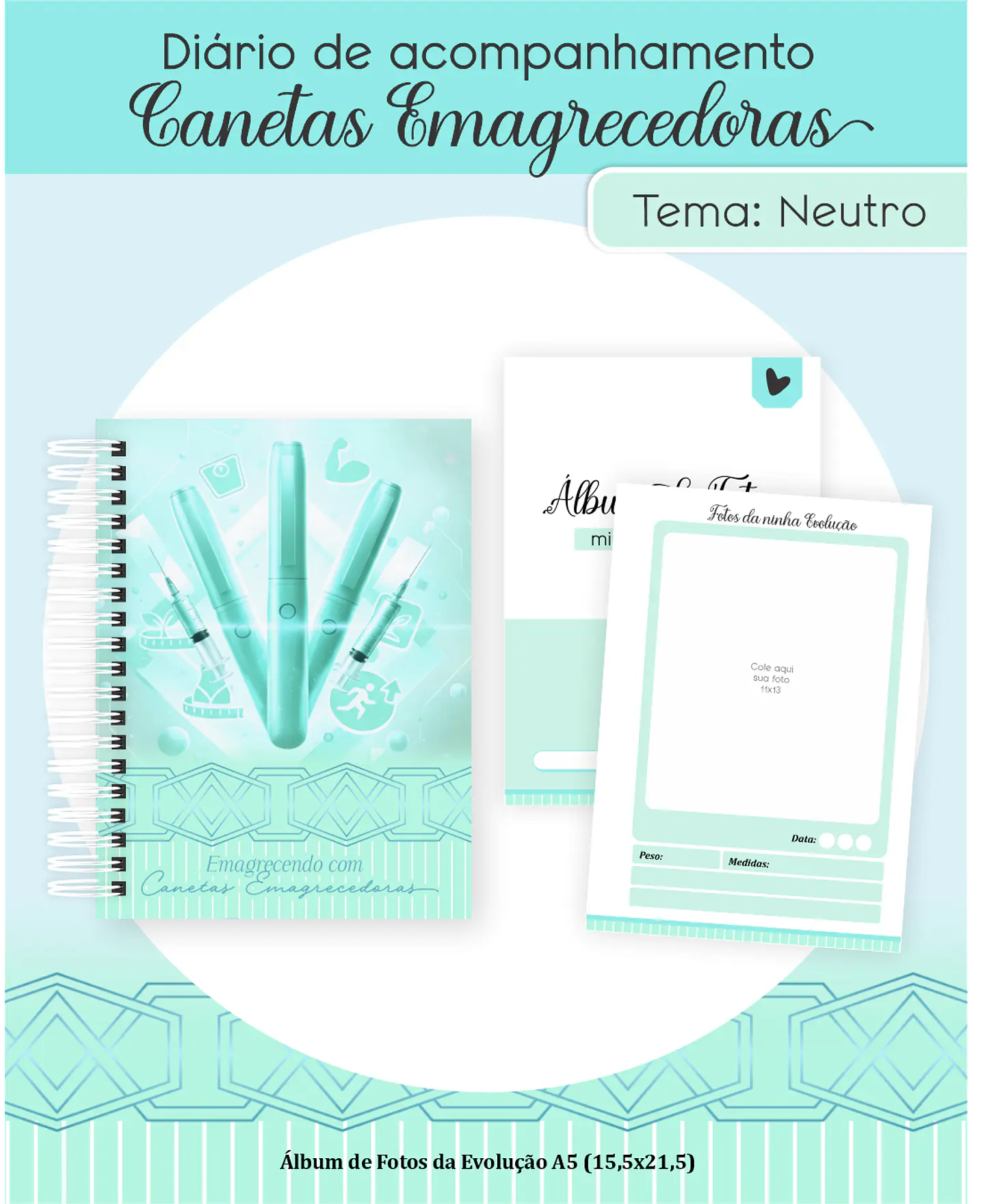 Diário de Acompanhamento Canetas Emagrecedoras 5