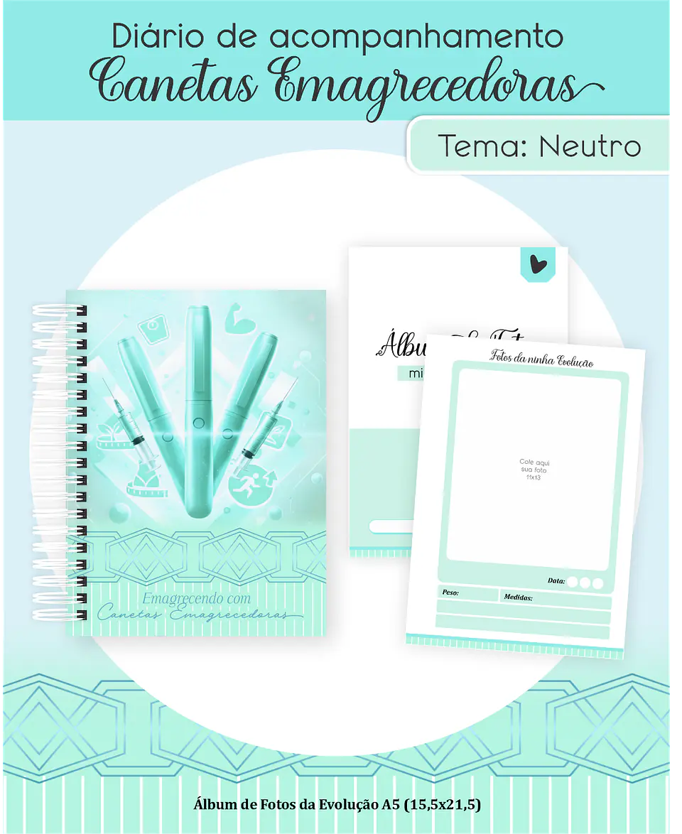 Diário de Acompanhamento Canetas Emagrecedoras 5