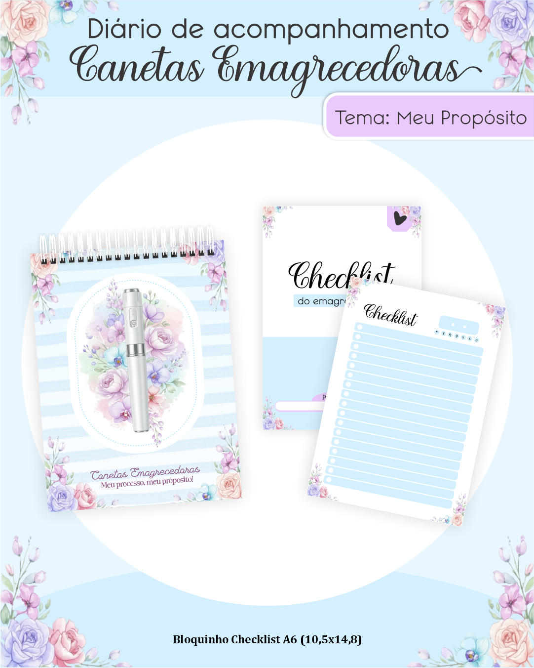 Diário de Acompanhamento Canetas Emagrecedoras 4
