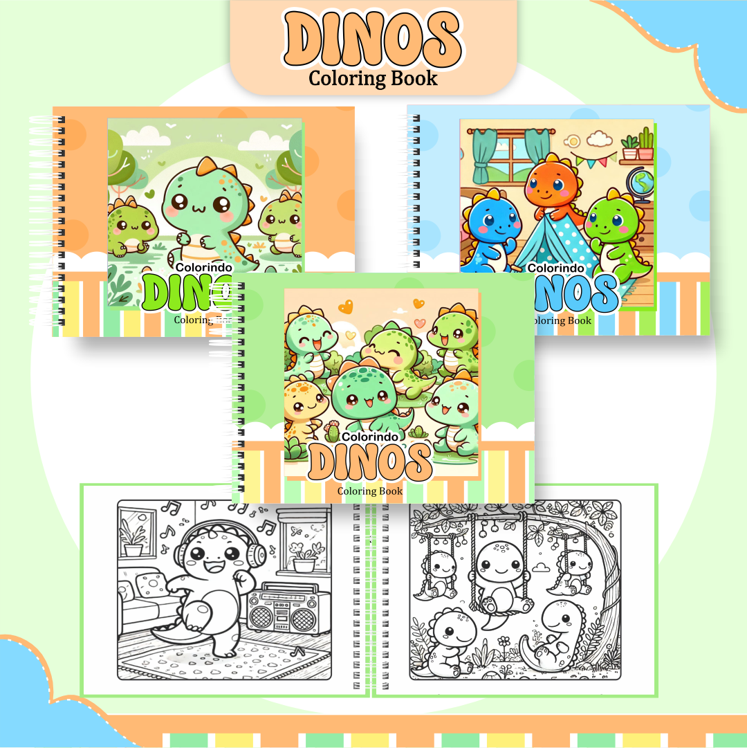 Pack Livros de Colorir 1 (30 Temas) - Encadernação 10