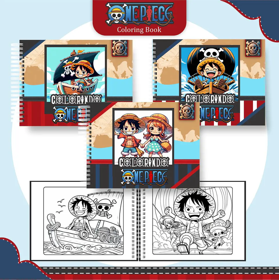 Pack Livros de Colorir 1 (30 Temas) - Encadernação 12