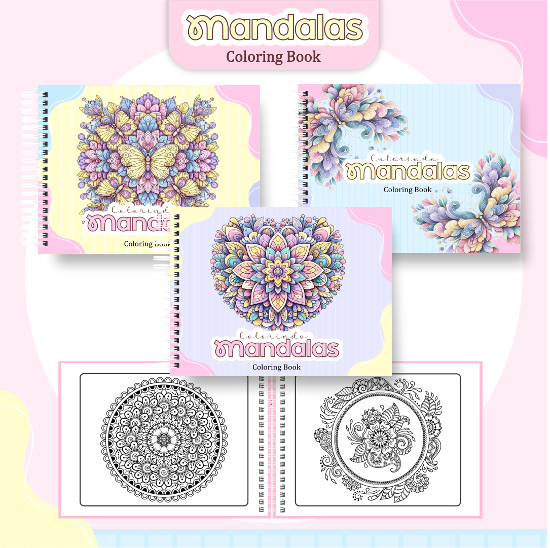 Pack Livros de Colorir 1 (30 Temas) - Encadernação 14